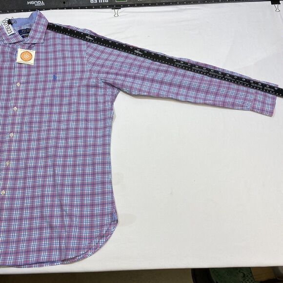 Ralph Lauren Shirts Men Large Multicolor Plaid Button Down Long Sleeve Lot of 3 - Picture 9 of 13
